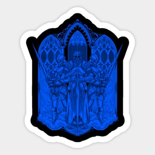 DEATH KNIGHTS - BLUE Sticker